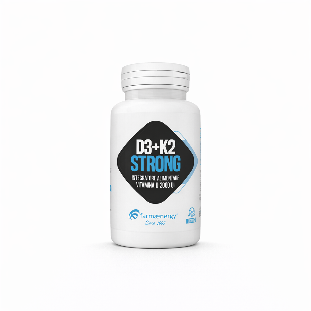Vitamina D3 e K2 Strong