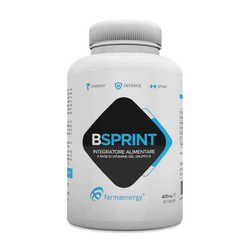 B-SPRINT 60cps - Integratore vitamine gruppo B B-SPRINT 60cps - Integratore vitamine gruppo B